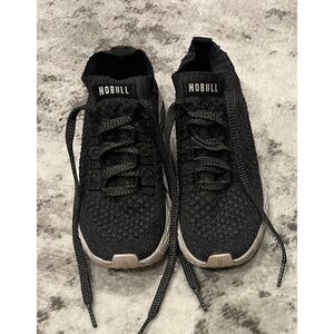NOBULL Allday Knit Runner Sneakers Shoes Charcoal/Graphite Gray Women 8.5 Men 7